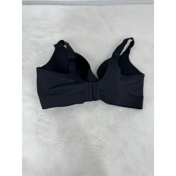 Cacique Black Lightly Lined Balconette Bra 40F - Picture 3 of 5